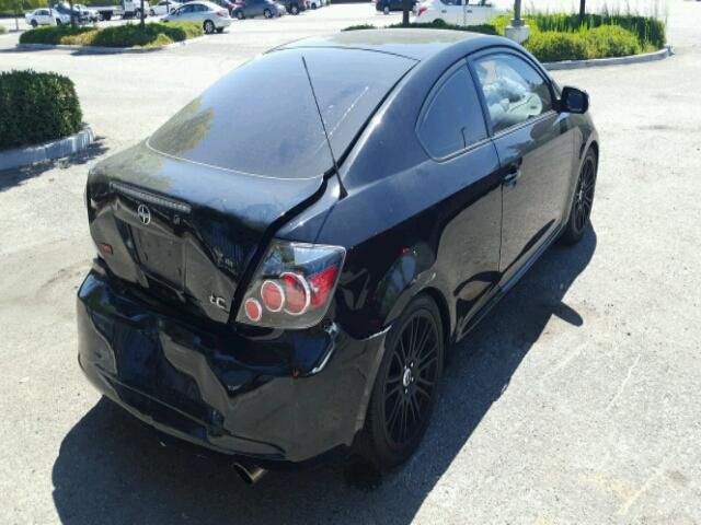 JTKDE167690301469 - 2009 TOYOTA SCION TC BLACK photo 4