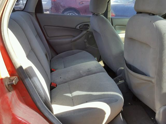 1FAFP33P72W181457 - 2002 FORD FOCUS LX RED photo 6