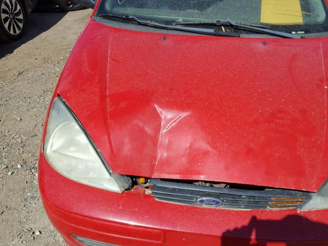 1FAFP33P72W181457 - 2002 FORD FOCUS LX RED photo 9