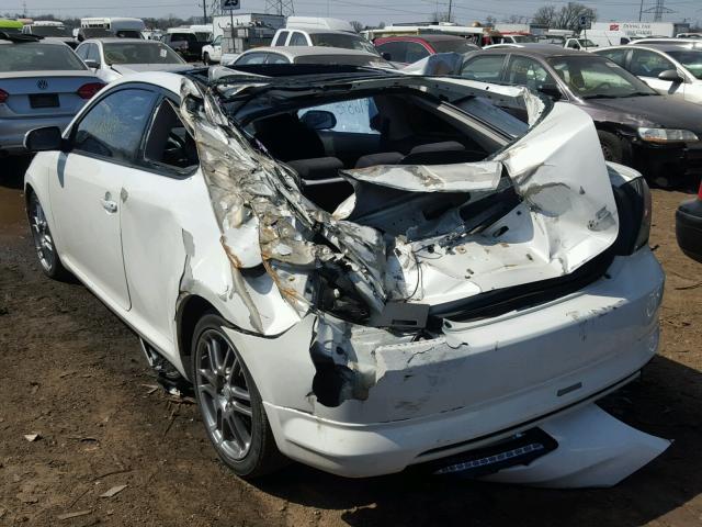 JTKDE177770214918 - 2007 TOYOTA SCION TC 白色 照片 3