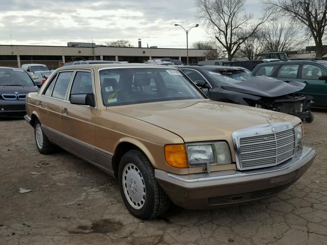 WDBCA35D1HA357361 - 1987 MERCEDES-BENZ 420 SEL BROWN photo 1