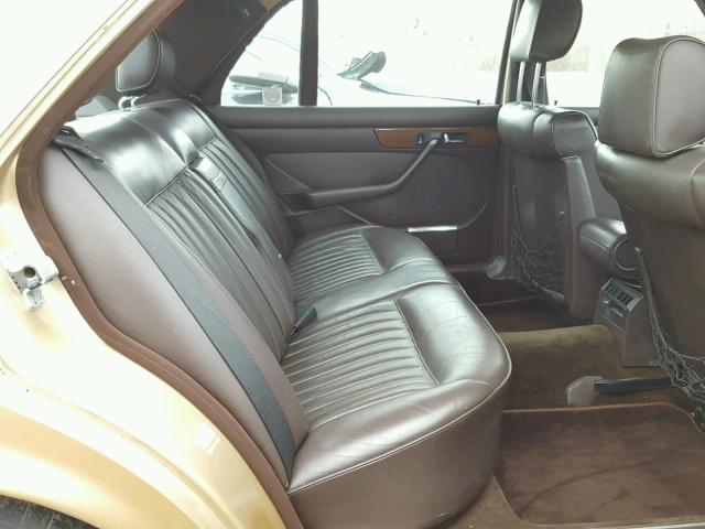 WDBCA35D1HA357361 - 1987 MERCEDES-BENZ 420 SEL BROWN photo 6