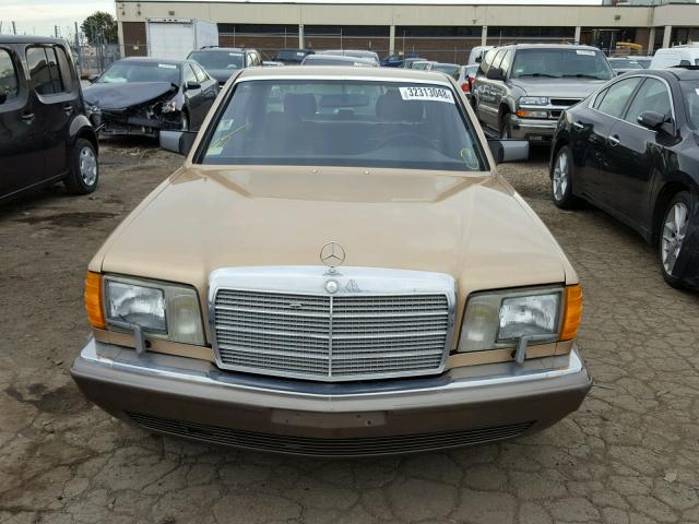 WDBCA35D1HA357361 - 1987 MERCEDES-BENZ 420 SEL BROWN photo 9