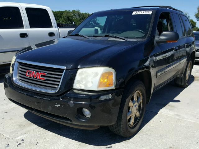 1GKDT13S422148126 - 2002 GMC ENVOY BLACK photo 2