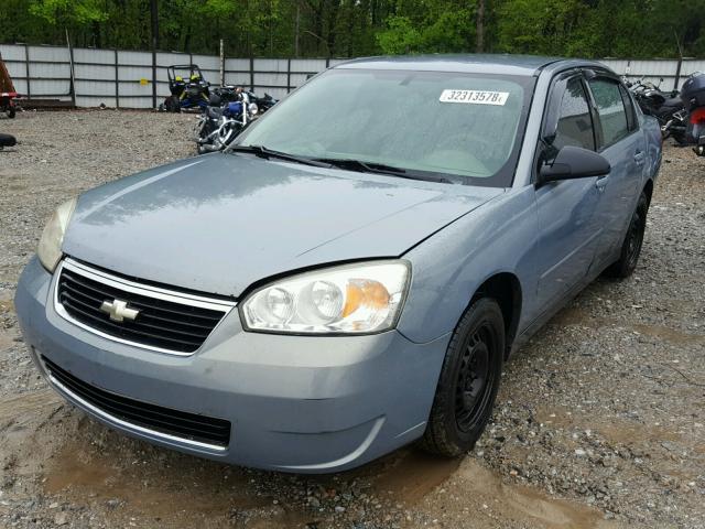 1G1ZS58FX7F107743 - 2007 CHEVROLET MALIBU LS 蓝色 照片 2