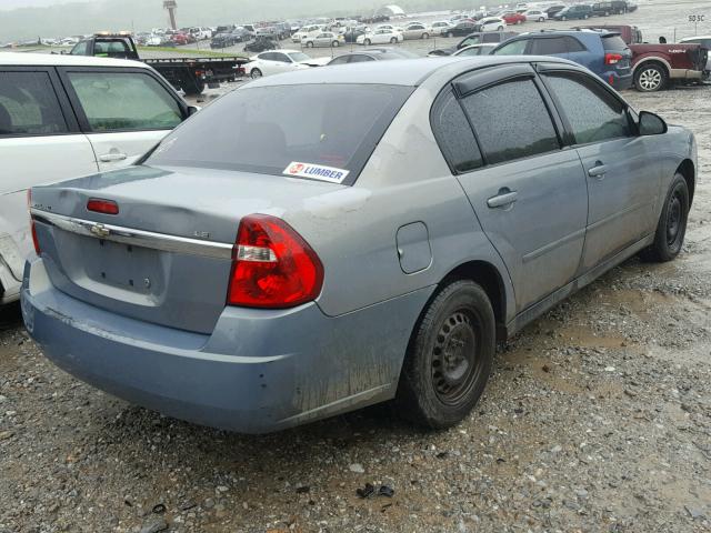 1G1ZS58FX7F107743 - 2007 CHEVROLET MALIBU LS 蓝色 照片 4