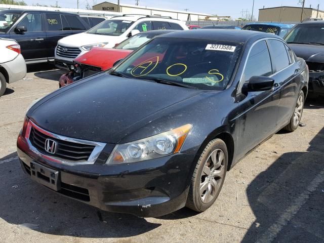 1HGCP26808A092672 - 2008 HONDA ACCORD EXL BLACK photo 2