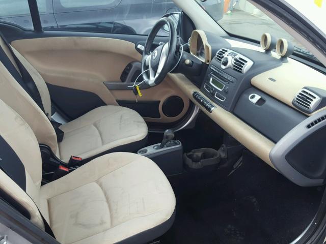 WMEEK31X38K192951 - 2008 SMART FORTWO PAS 灰色 照片 5