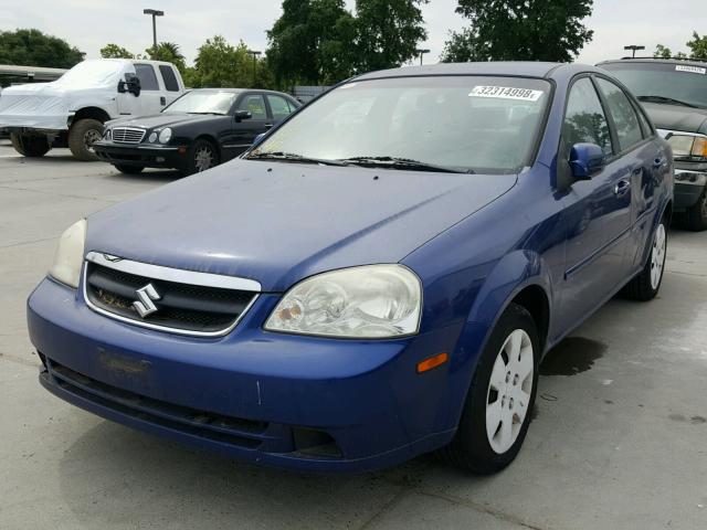 KL5JD56Z47K688360 - 2007 SUZUKI FORENZA BA BLUE photo 2