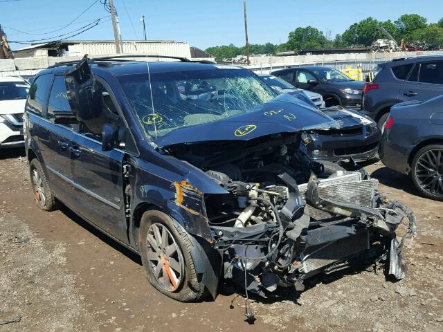 2A8HR54129R649786 - 2009 CHRYSLER TOWN & COU BLUE photo 1