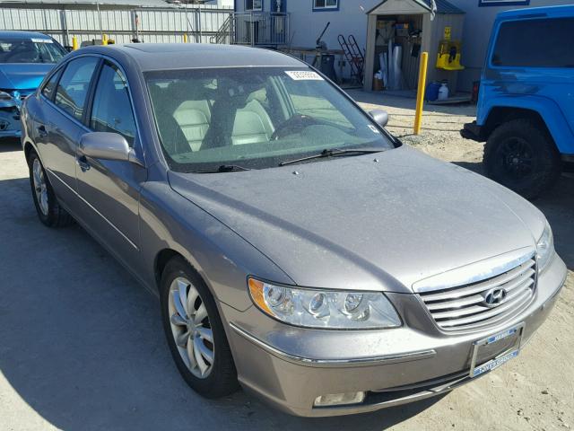 KMHFC46F96A123248 - 2006 HYUNDAI AZERA SE GRAY photo 1