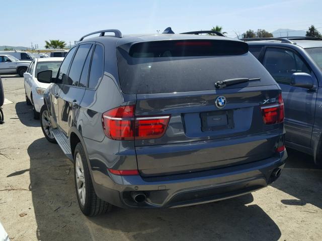 5UXZV4C57D0B03771 - 2013 BMW X5 XDRIVE3 CHARCOAL photo 3