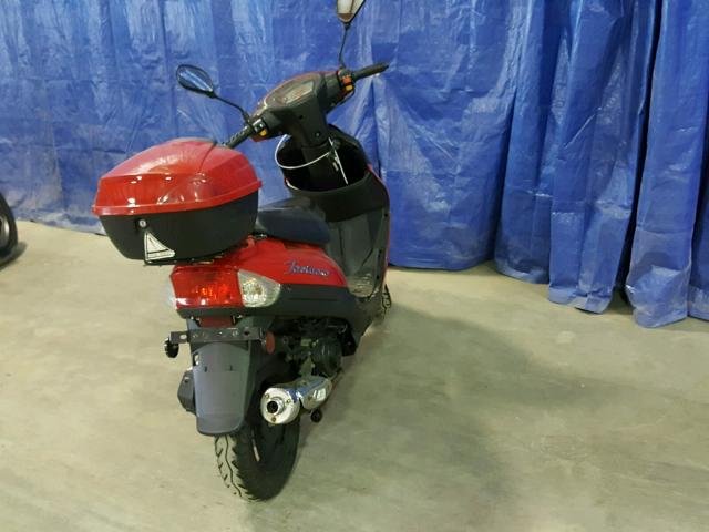 L9NPEACBXF1050413 - 2015 TAO SCOOTER RED photo 4