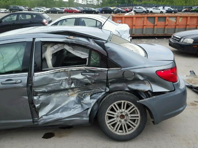 1C3LC56K27N532054 - 2007 CHRYSLER SEBRING TO GRAY photo 9