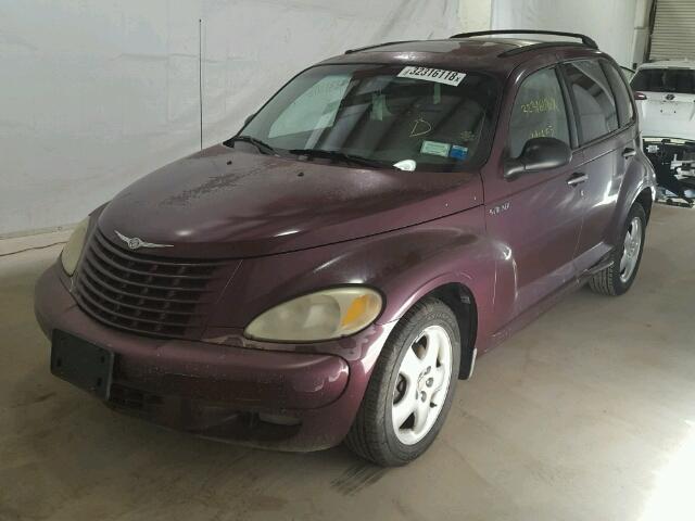 3C8FY4BB51T577313 - 2001 CHRYSLER PT CRUISER PURPLE photo 2