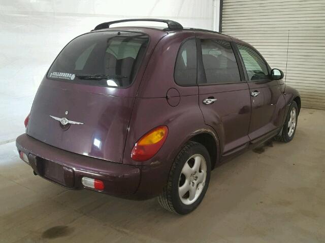 3C8FY4BB51T577313 - 2001 CHRYSLER PT CRUISER PURPLE photo 4