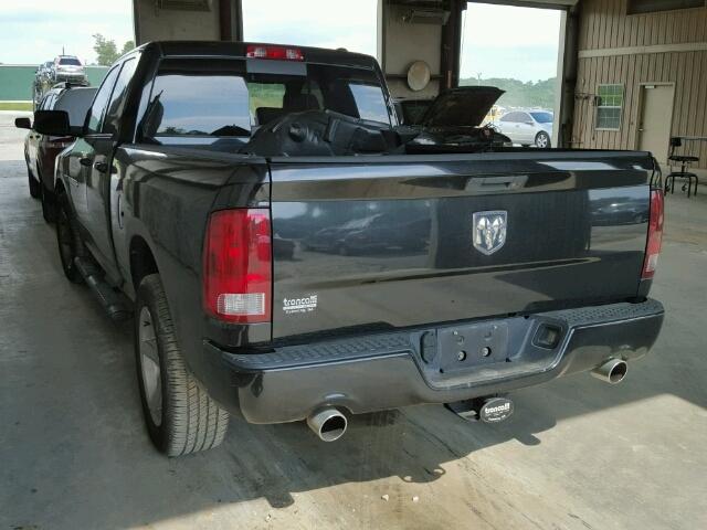 1D7RB1GT3BS547171 - 2011 DODGE RAM 1500 BLACK photo 3