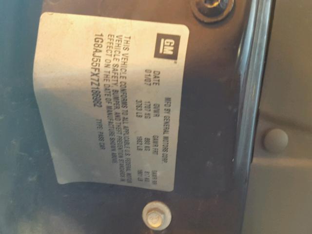 1G8AJ55FX7Z186982 - 2007 SATURN ION LEVEL WHITE photo 10