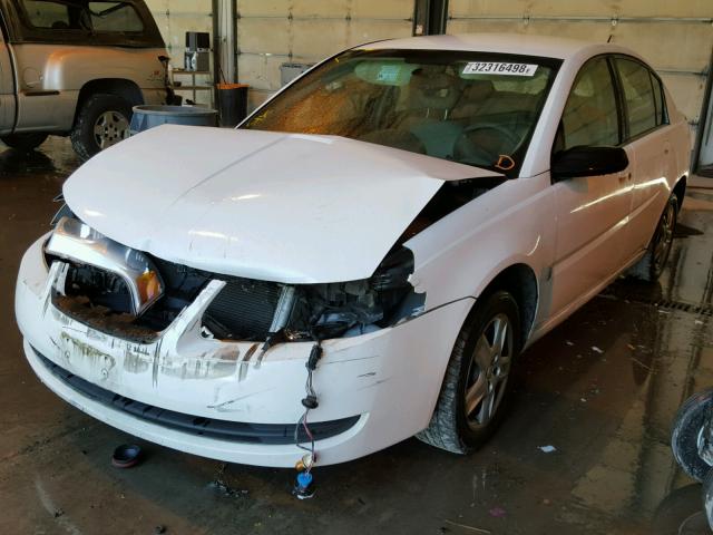 1G8AJ55FX7Z186982 - 2007 SATURN ION LEVEL WHITE photo 2