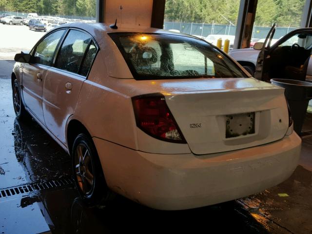 1G8AJ55FX7Z186982 - 2007 SATURN ION LEVEL WHITE photo 3