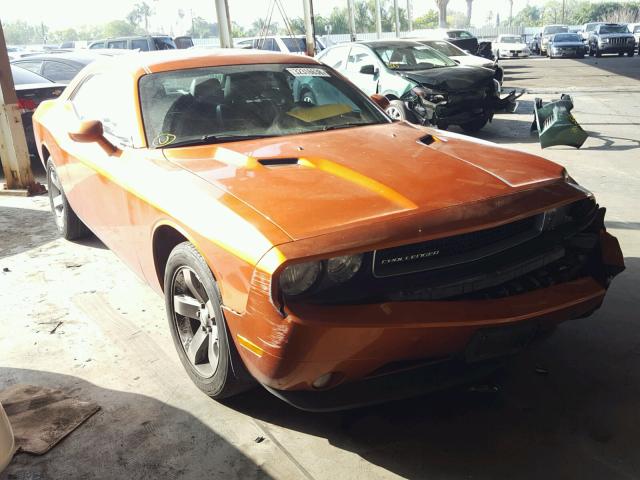 2B3CJ4DG9BH601884 - 2011 DODGE CHALLENGER ORANGE photo 1