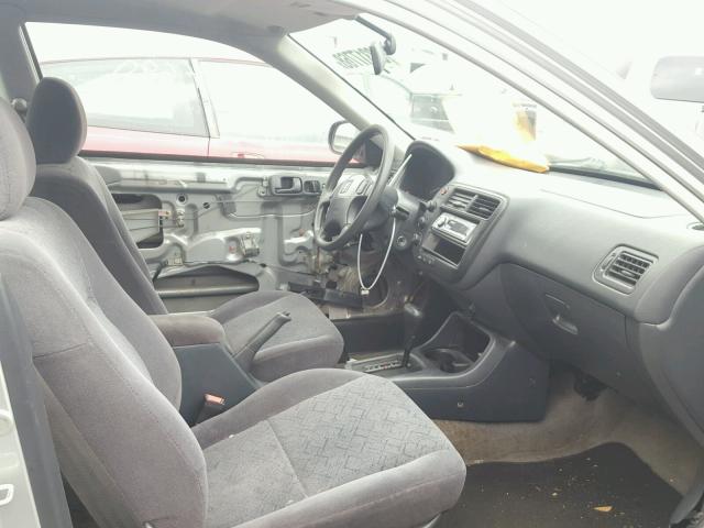 1HGEJ7227XL037454 - 1999 HONDA CIVIC HX SILVER photo 5