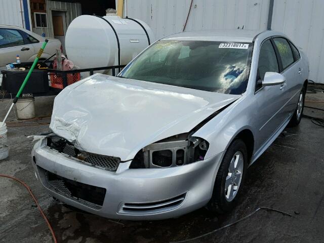 2G1WB5E39C1115878 - 2012 CHEVROLET IMPALA LT SILVER photo 2