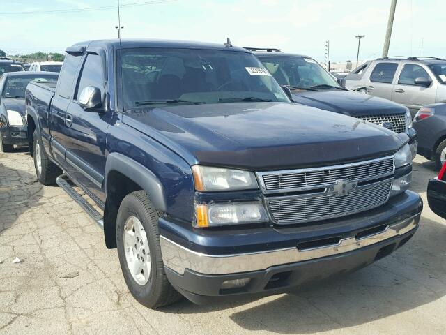 2GCEK19B461111559 - 2006 CHEVROLET SILVERADO BLUE photo 1