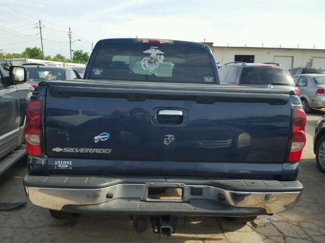 2GCEK19B461111559 - 2006 CHEVROLET SILVERADO BLUE photo 6