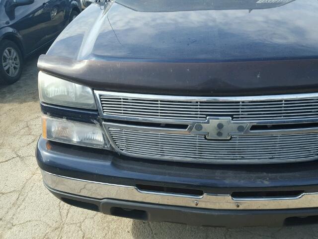 2GCEK19B461111559 - 2006 CHEVROLET SILVERADO BLUE photo 9