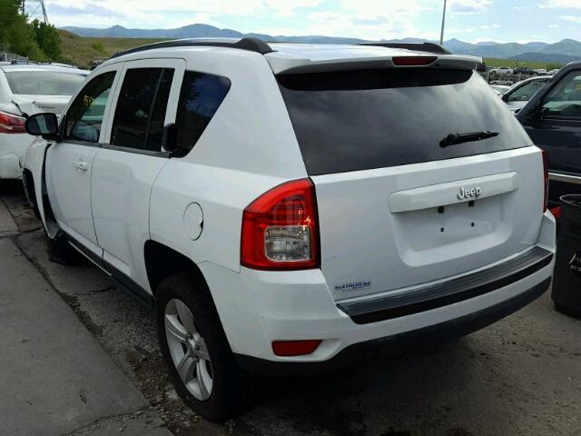 1J4NT1FA7BD264924 - 2011 JEEP COMPASS SP WHITE photo 3