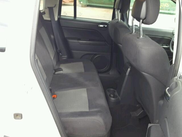 1J4NT1FA7BD264924 - 2011 JEEP COMPASS SP WHITE photo 6