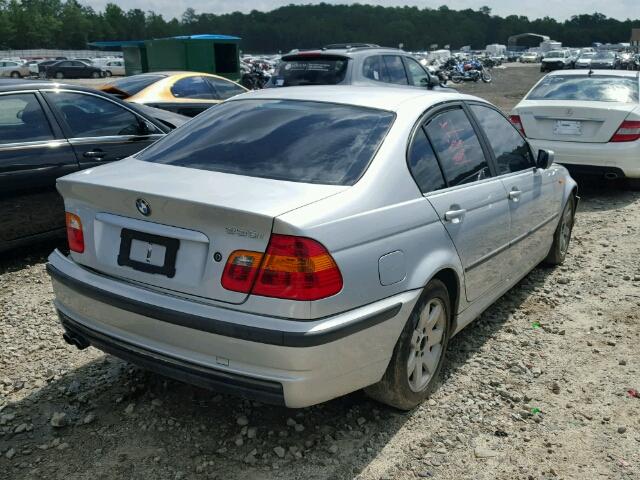 WBAEV53433KM24992 - 2003 BMW 330I SILVER photo 4