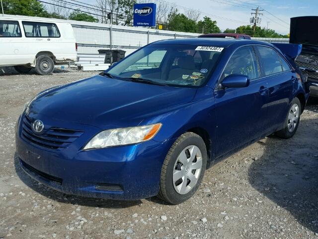 JTNBE46K773072909 - 2007 TOYOTA CAMRY NEW BLUE photo 2