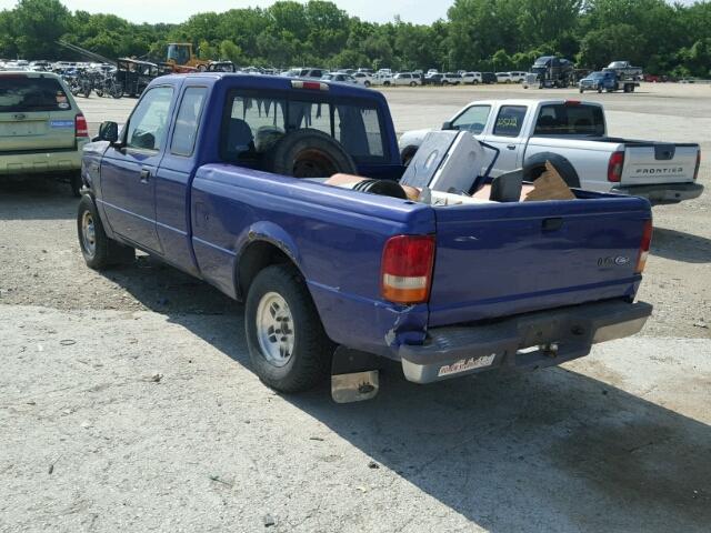 1FTCR14A9SPA57030 - 1995 FORD RANGER SUP PURPLE photo 3