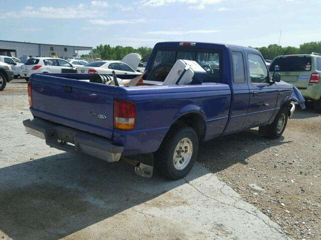 1FTCR14A9SPA57030 - 1995 FORD RANGER SUP PURPLE photo 4