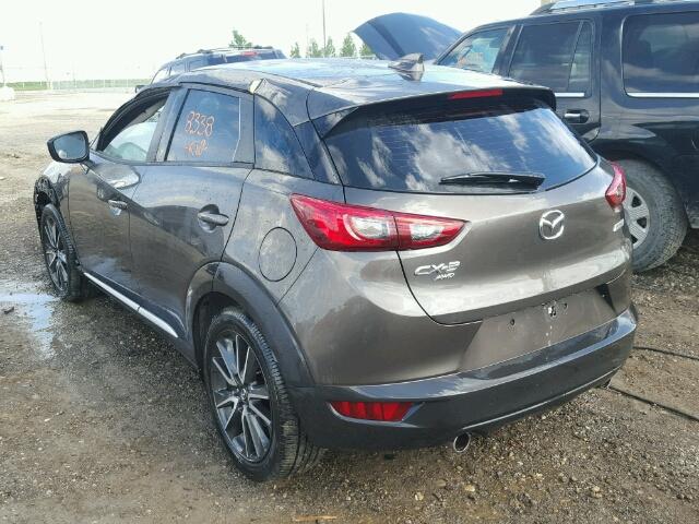 JM1DKFD7XH0144950 - 2017 MAZDA CX-3 GRAND GRAY photo 3