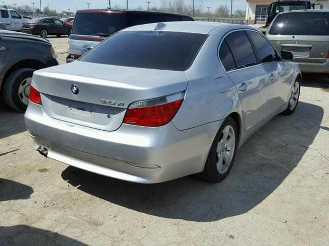 WBANF33556CS34863 - 2006 BMW 525 XI Күміс фото 4