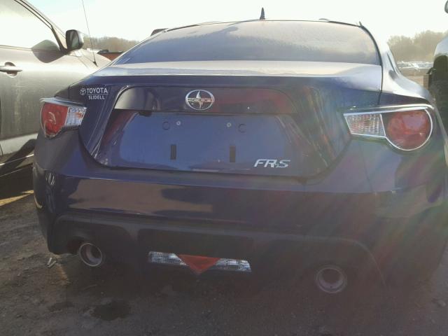 JF1ZNAA1XG9708516 - 2016 TOYOTA SCION FR-S ლურჯი ფოტო 9