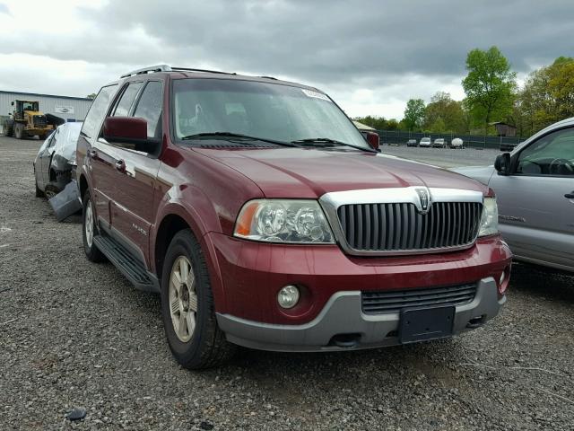 5LMFU28RX4LJ35514 - 2004 LINCOLN NAVIGATOR MAROON photo 1