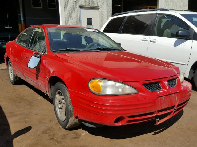 1G2NE52T8XM873997 - 1999 PONTIAC GRAND AM S RED photo 1