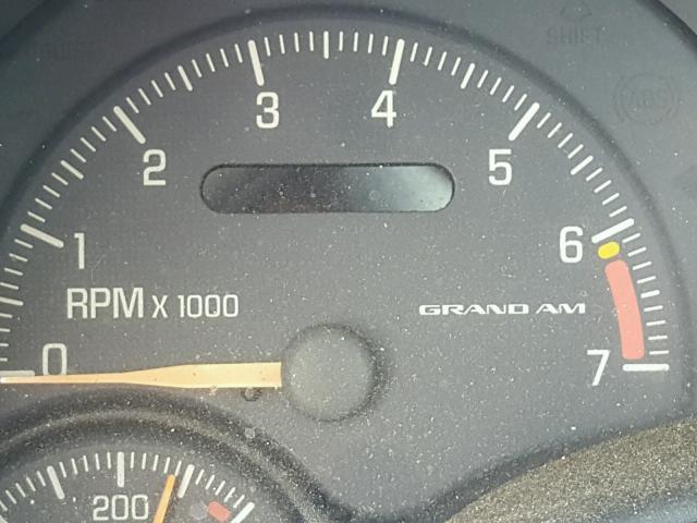 1G2NE52T8XM873997 - 1999 PONTIAC GRAND AM S RED photo 8
