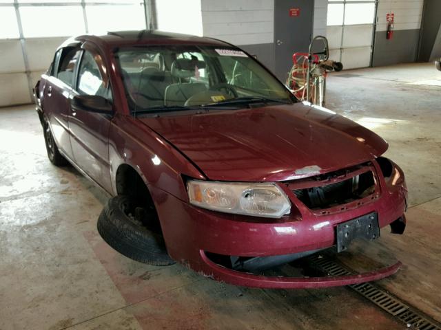 1G8AJ55F27Z114657 - 2007 SATURN ION LEVEL RED photo 1