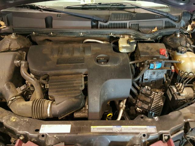 1G8AJ55F27Z114657 - 2007 SATURN ION LEVEL RED photo 7