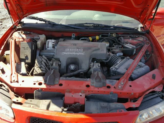 1G2WR5214YF309678 - 2000 PONTIAC GRAND PRIX 红色 照片 7