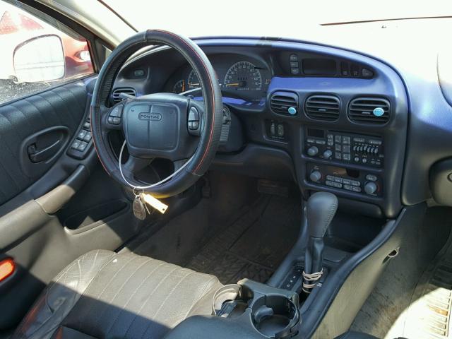 1G2WR5214YF309678 - 2000 PONTIAC GRAND PRIX 红色 照片 9