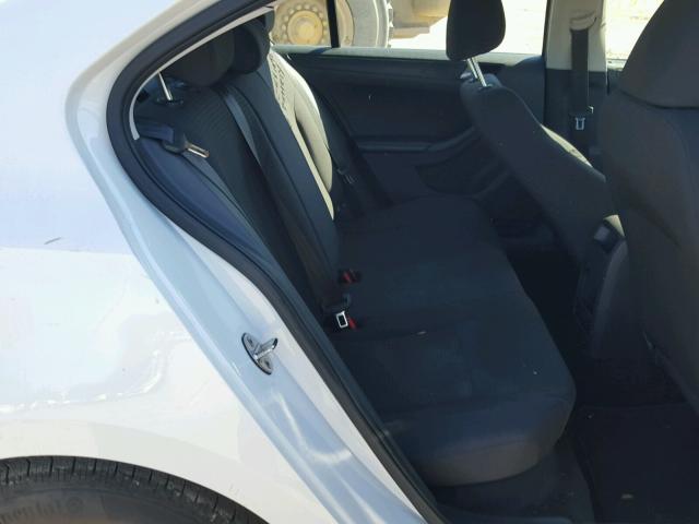 3VW2K7AJ8FM347985 - 2015 VOLKSWAGEN JETTA BASE Սպիտակ լուսանկար 6