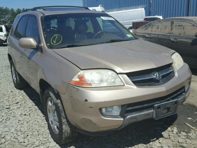 2HNYD18291H514598 - 2001 ACURA MDX GOLD photo 1