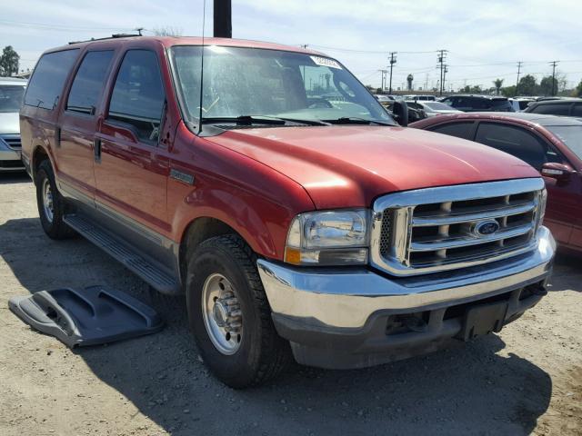 1FMNU40S03EA16026 - 2003 FORD EXCURSION RED photo 1