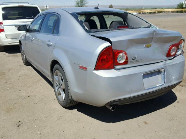1G1ZC5EB8AF224906 - 2010 CHEVROLET MALIBU 1LT SILVER photo 3